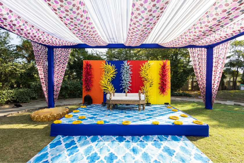 deco vision India Haldi Ceremony