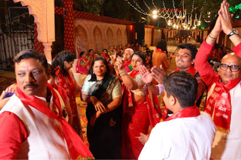 deco vision India Mata Ki Chowki Celebrations